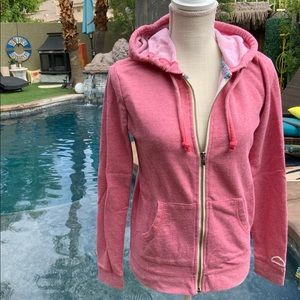 Roxy Mauve zip up hoodie